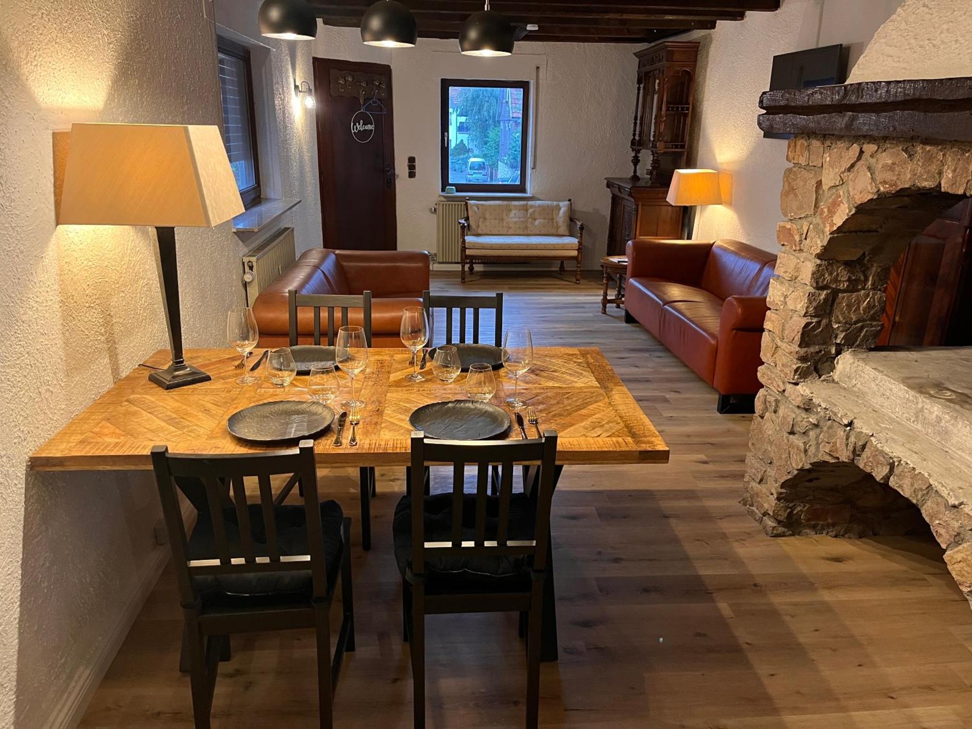 Monteurzimmer Reuhl - Ferienwohnungen Rodenstein Frankisch-Crumbach Dış mekan fotoğraf